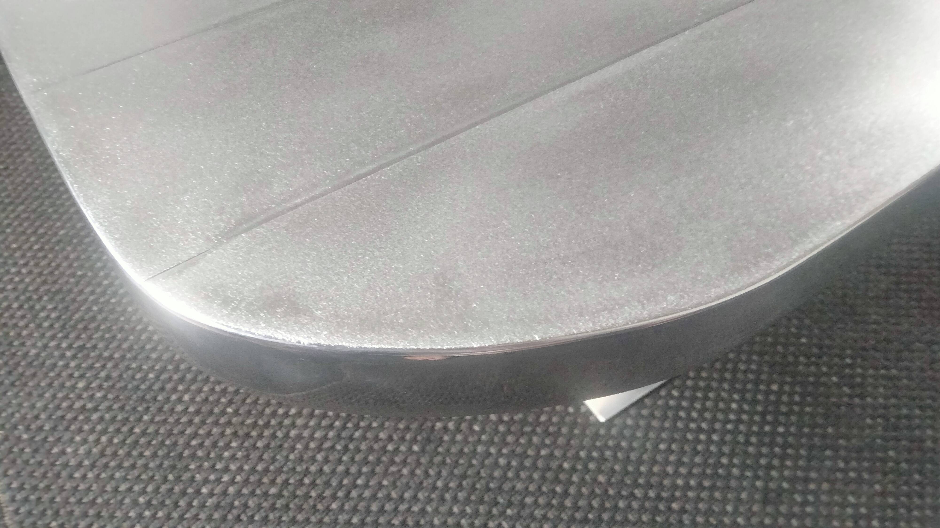 Aluminum coffee table
