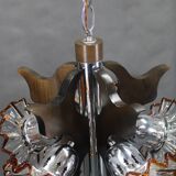 1970s Chandelier with Murano Glass Shades,Italy