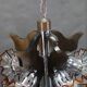 1970s Chandelier with Murano Glass Shades,Italy