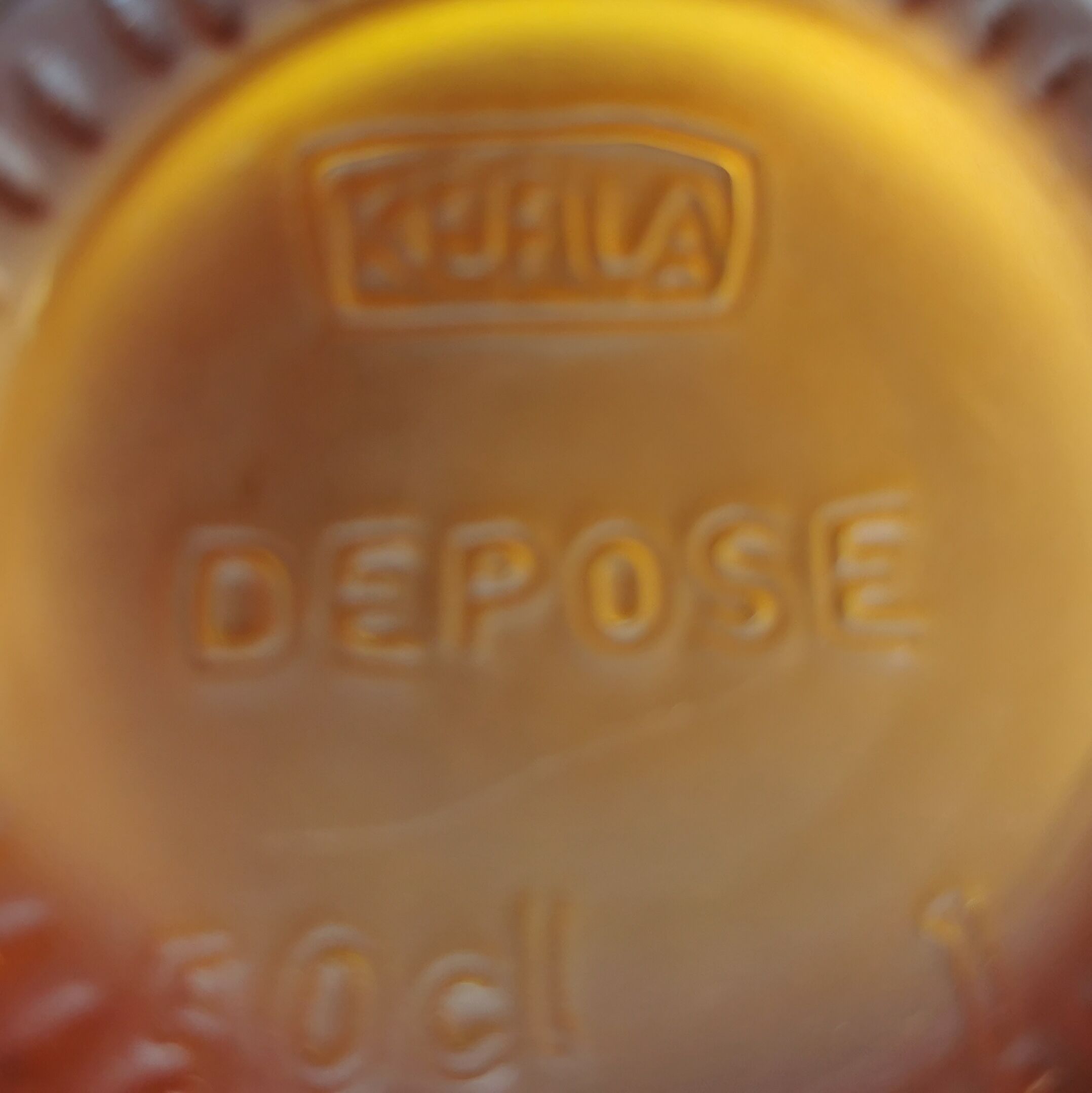 Pair of vintage Kefla bottles, Germany 1970