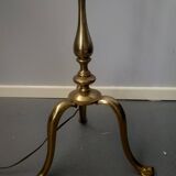 Brass floor lamp