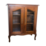 Meuble vitrine en bois