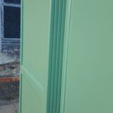 Vintage parisian wooden slip-up