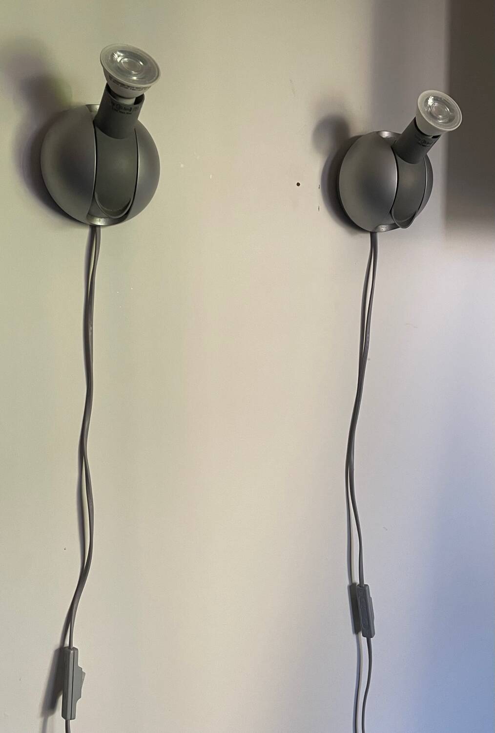 Pair of Massive wall lamps