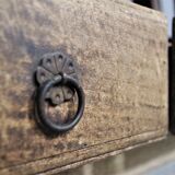Ancient Indian library made of teak wood