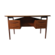 Scandinavian teak desk by Gunnar Nielsen Tibergaard, Denmark