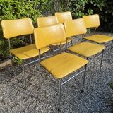 Series of six vintage chairs Soudexvinyl
