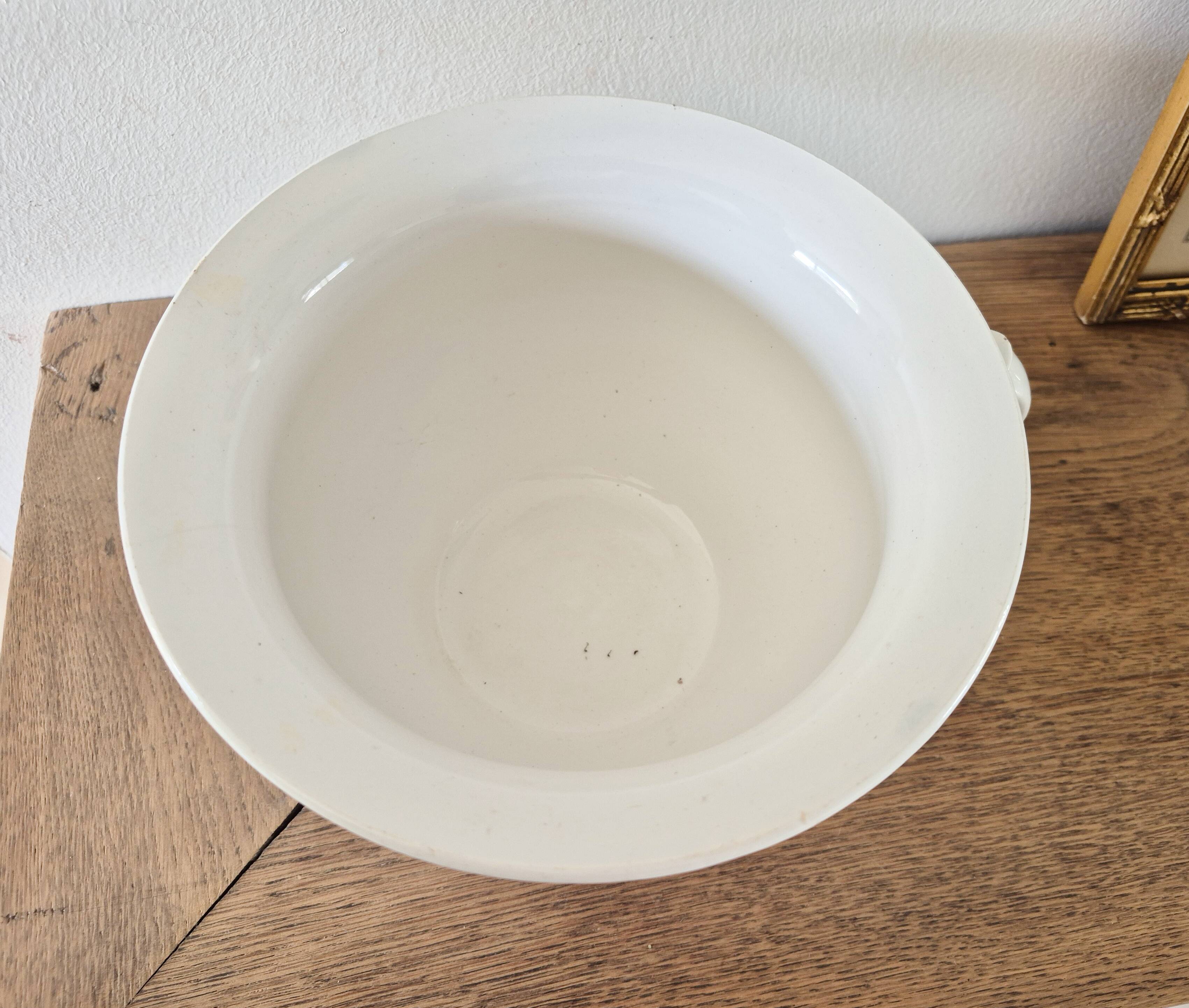 Night vase / ceramic Digoin Sarreguemines / plant pot