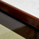 Table basse en noyer par Afra & Tobia Scarpa pour cassina