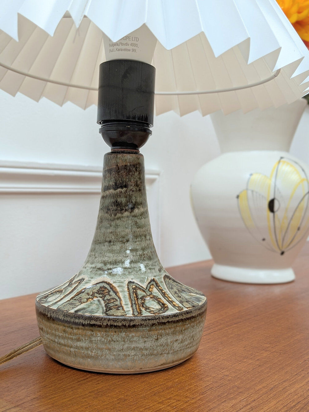 Ceramic lamp by Arne Finne & Noomi Backhausen