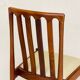 chaise scandinave en palissandre 1960