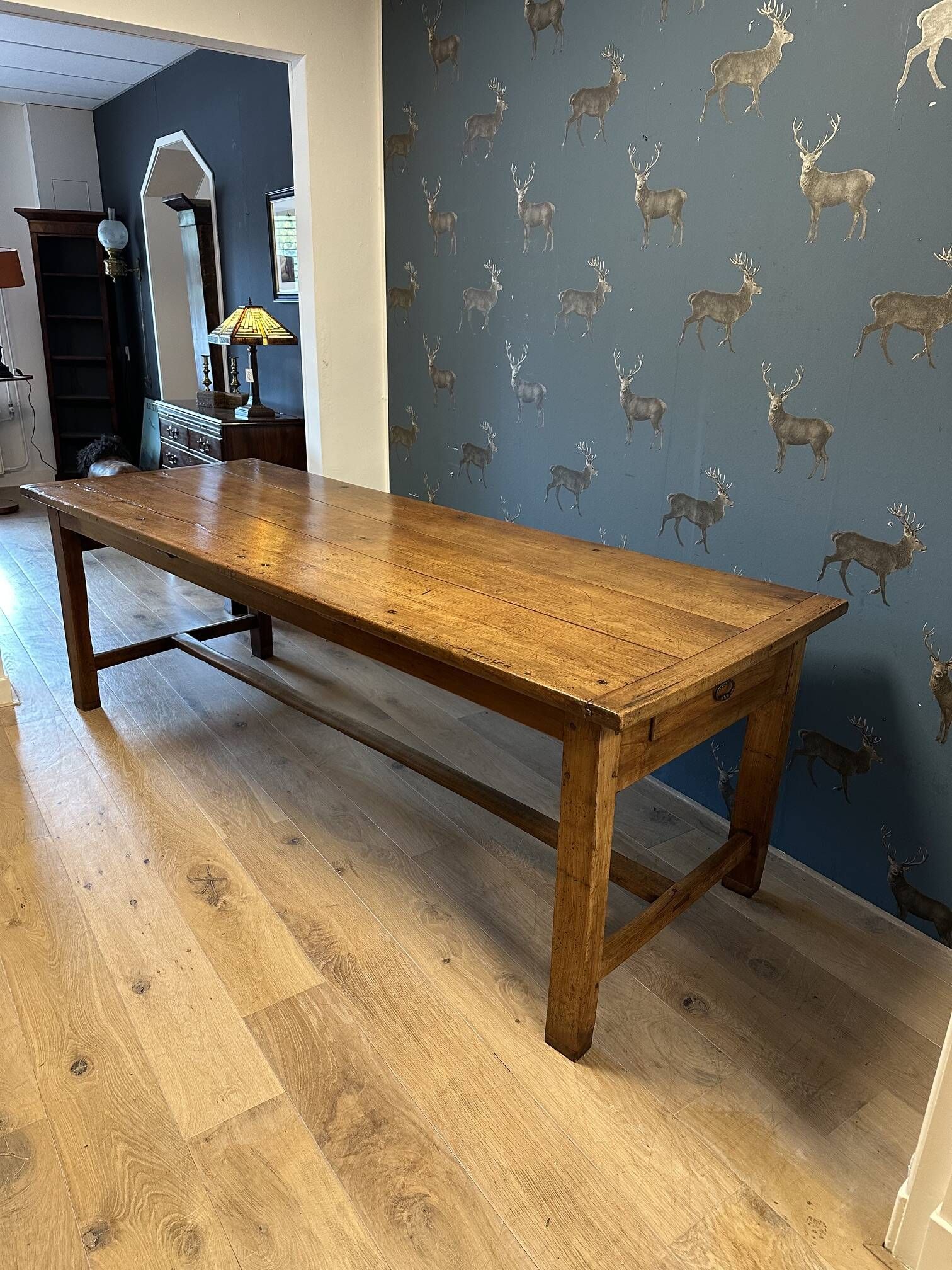 Large cherrywood farmhouse