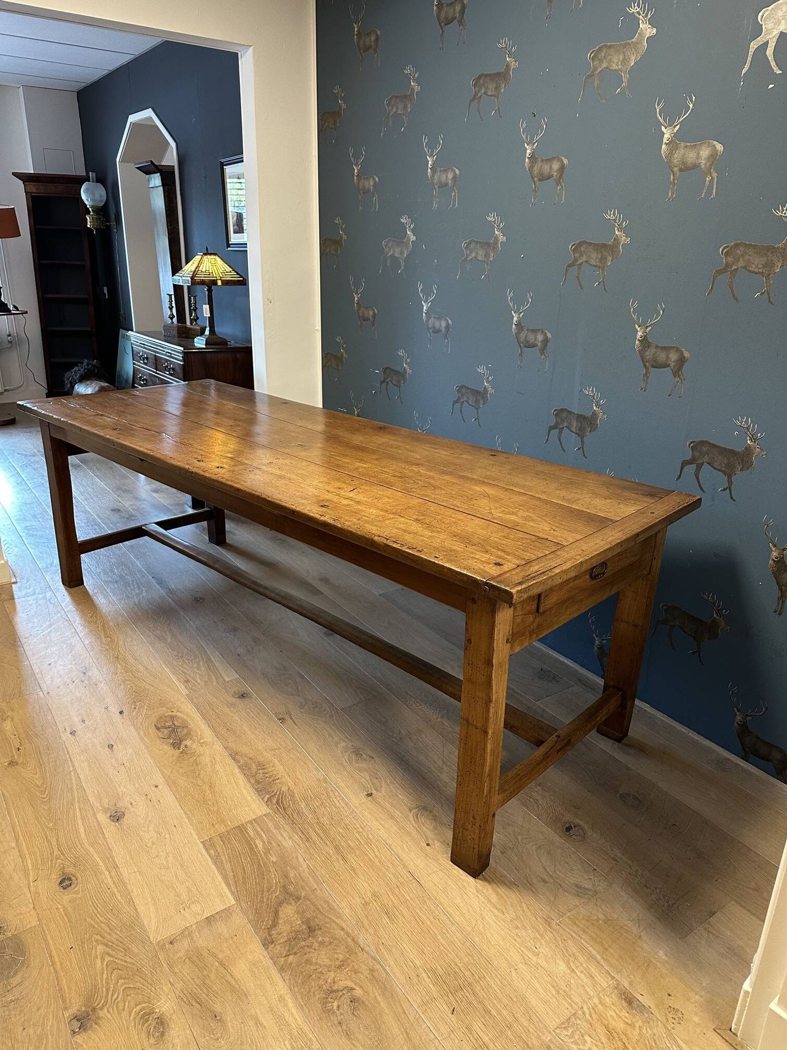 Large cherrywood farmhouse