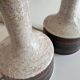 Lampes de table en grès vintage par Jette Hellerøe, années 1960, ensemble de 2
