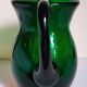Vintage Empoli blown glass jug