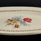 Sarreguemines oval dish early 20th century