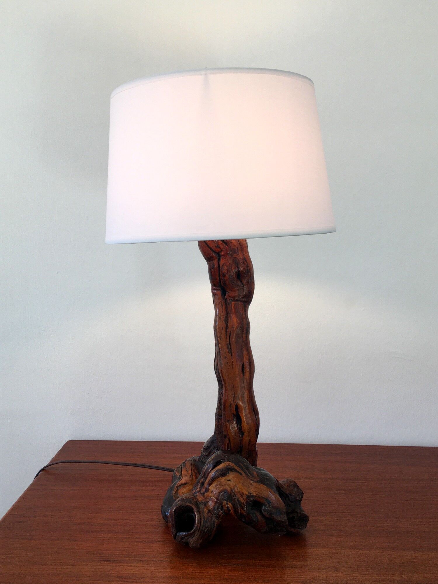 Vintage brutalist lamp 50s