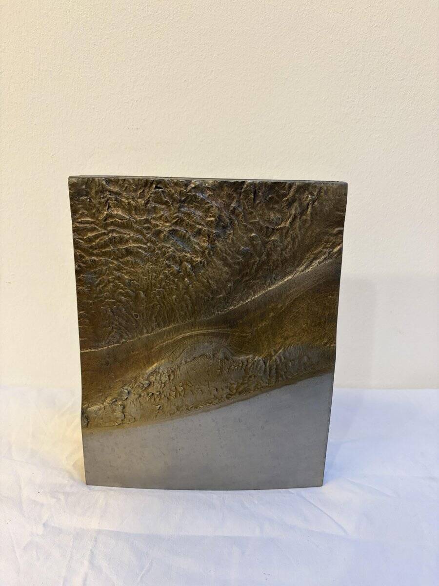 Pewter vase by Helgi Joensen, 1985