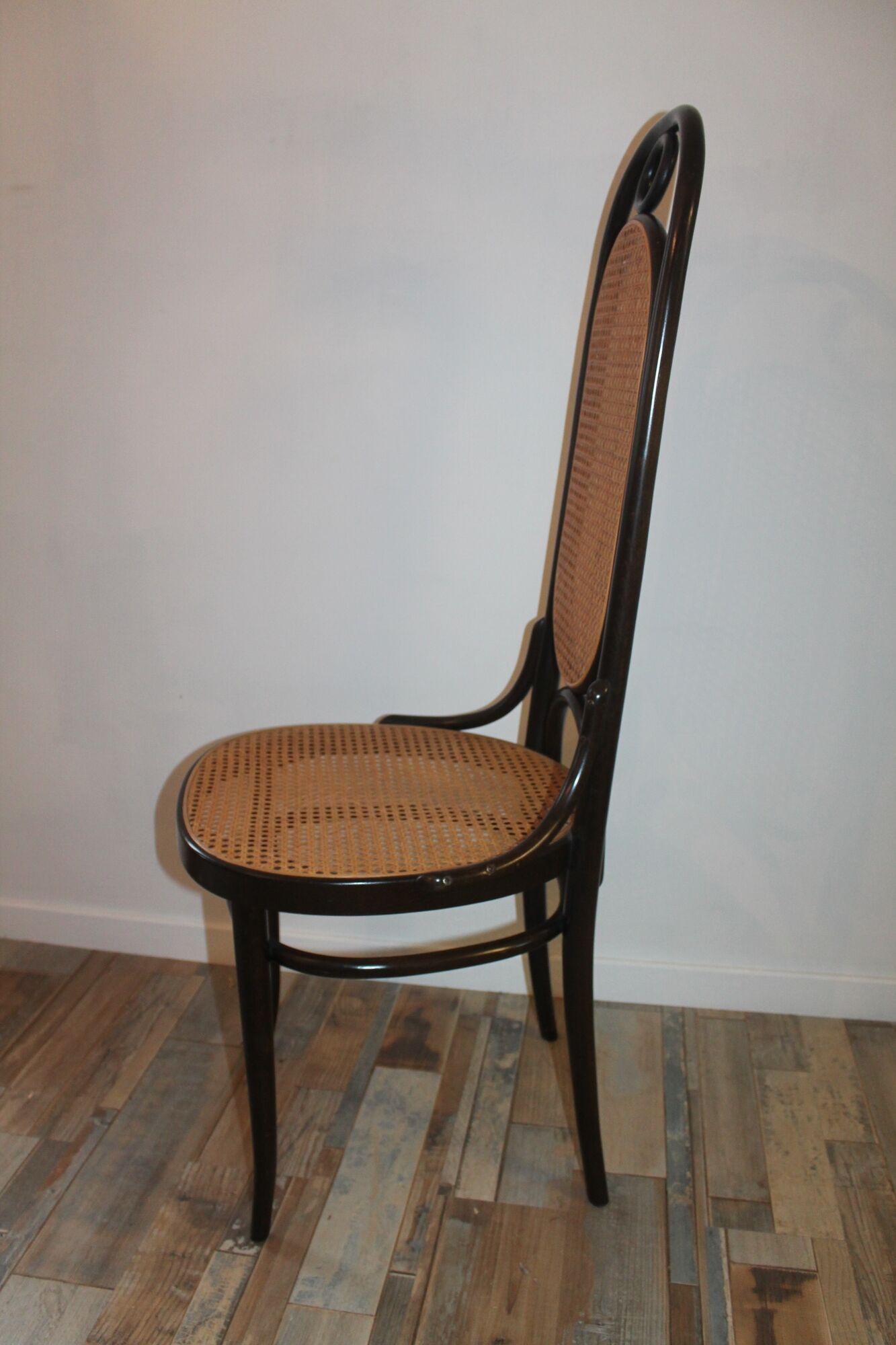 Lot of 4 thonet chairs no. 17 of the 70s