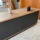 Two-sided counter sliding doors oak XXL 4m enfilade