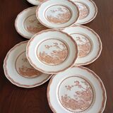 English flat plates by Furnivals "Quail"