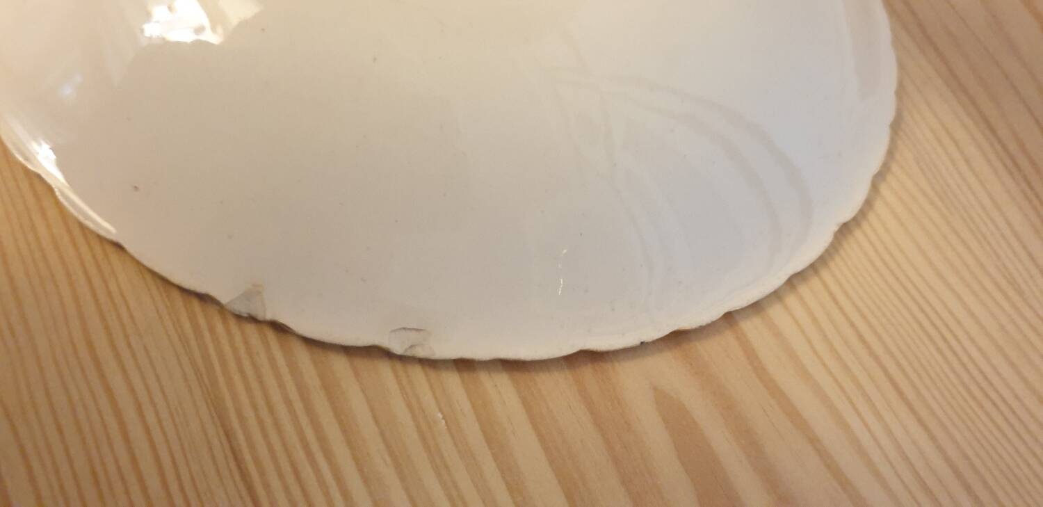 Louis XV compotier from Sarreguemines