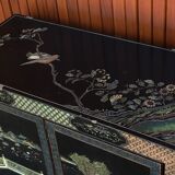 Cabinet / buffet / low laskboard cabinet of Coromandel China nineteenth century