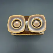 Double ceramic candlestick Ditmar Urbach – Czechoslovakia – Style A