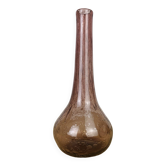 Vase soliflore verre bullé Biot violet