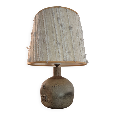 lampe grés vintage années 50/60