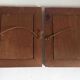 Pair of paintings Late 19th century 30 x 24 cm "bouquet duo"