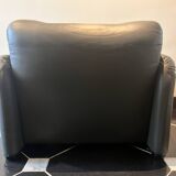 Vico magistretti, Maralunga for Cassina, in Leather with Footrest