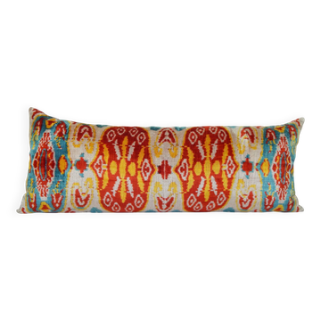 Vintage ikat cushion cover 107x41 cm