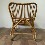 Rattan armchair