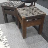 Pair of stools former teller PTT