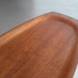 Teak veneer top