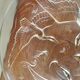 Art deco cup in pressed glass paste