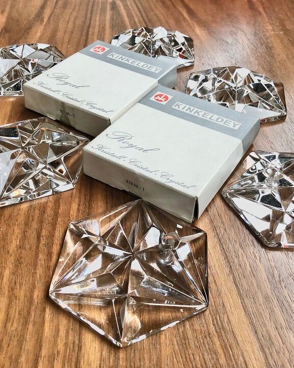 Kinkeldey Crystal Grapefruit Chandelier - Germany 70s