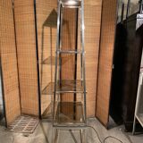 70s pyramid lighting shelf