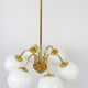 Lustre à six bras, Pologne, années 1980