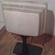 1970s vintage tv tv continental Edison design 70 cm tulip foot