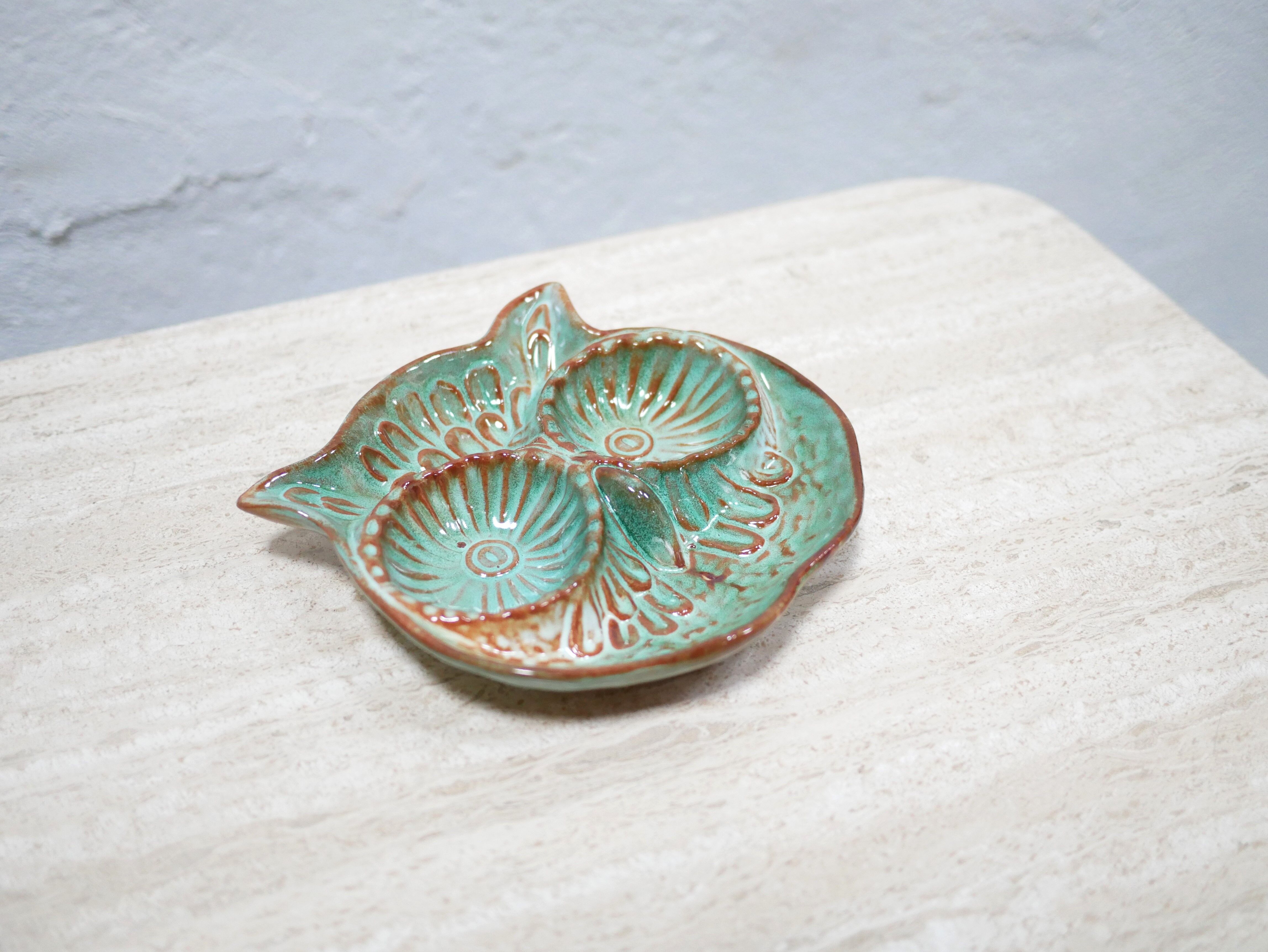 Empty vintage ceramic pocket, Vallauris