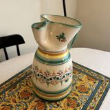 Vase pichet broc carafe décoration vintage céramique d'Espagne De la Cal Barreira