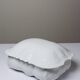 Vintage Limoges porcelain bonbonnière in white with rococo decoration.