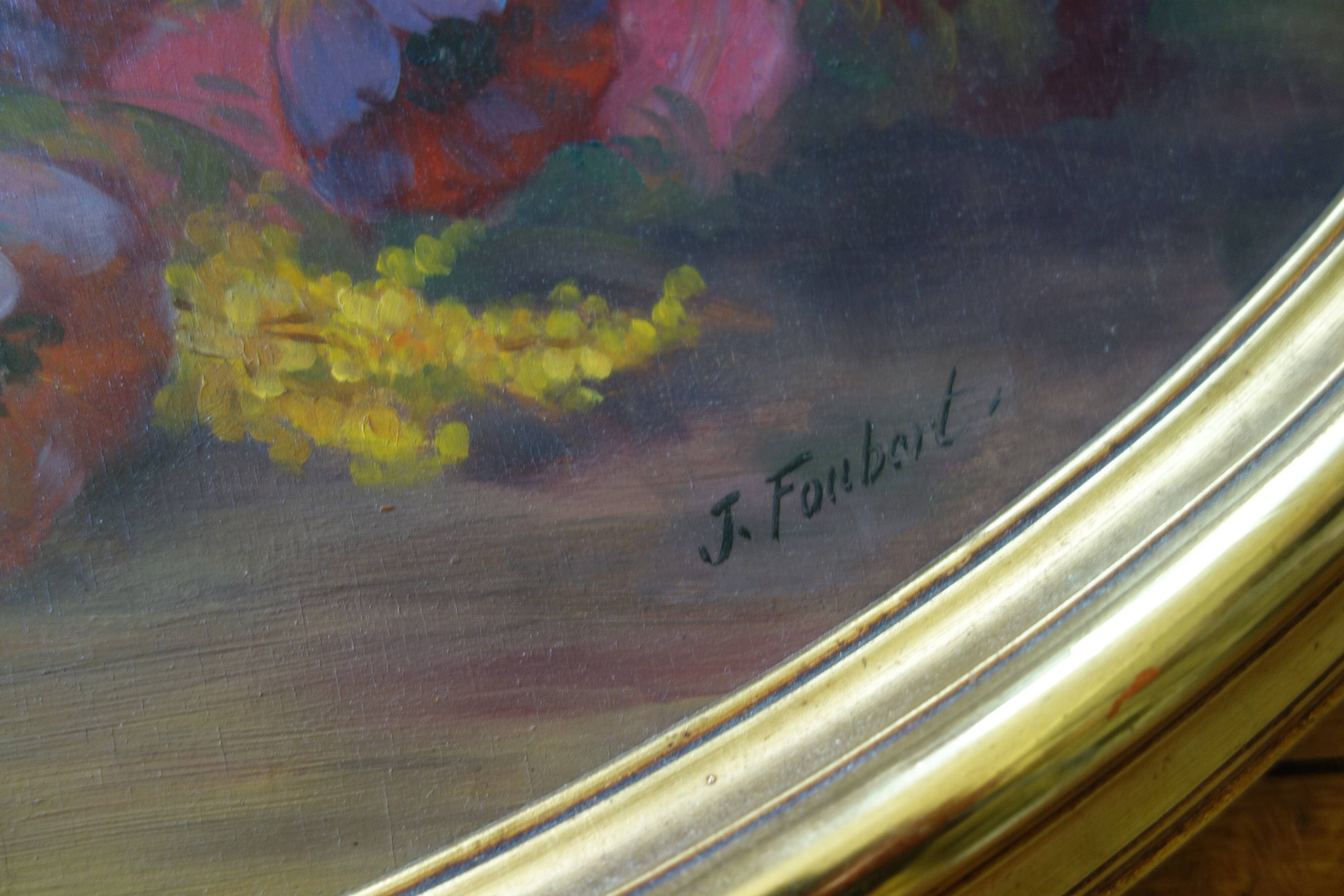 Table still life with flowers