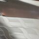 Silver and gold metal serving tray