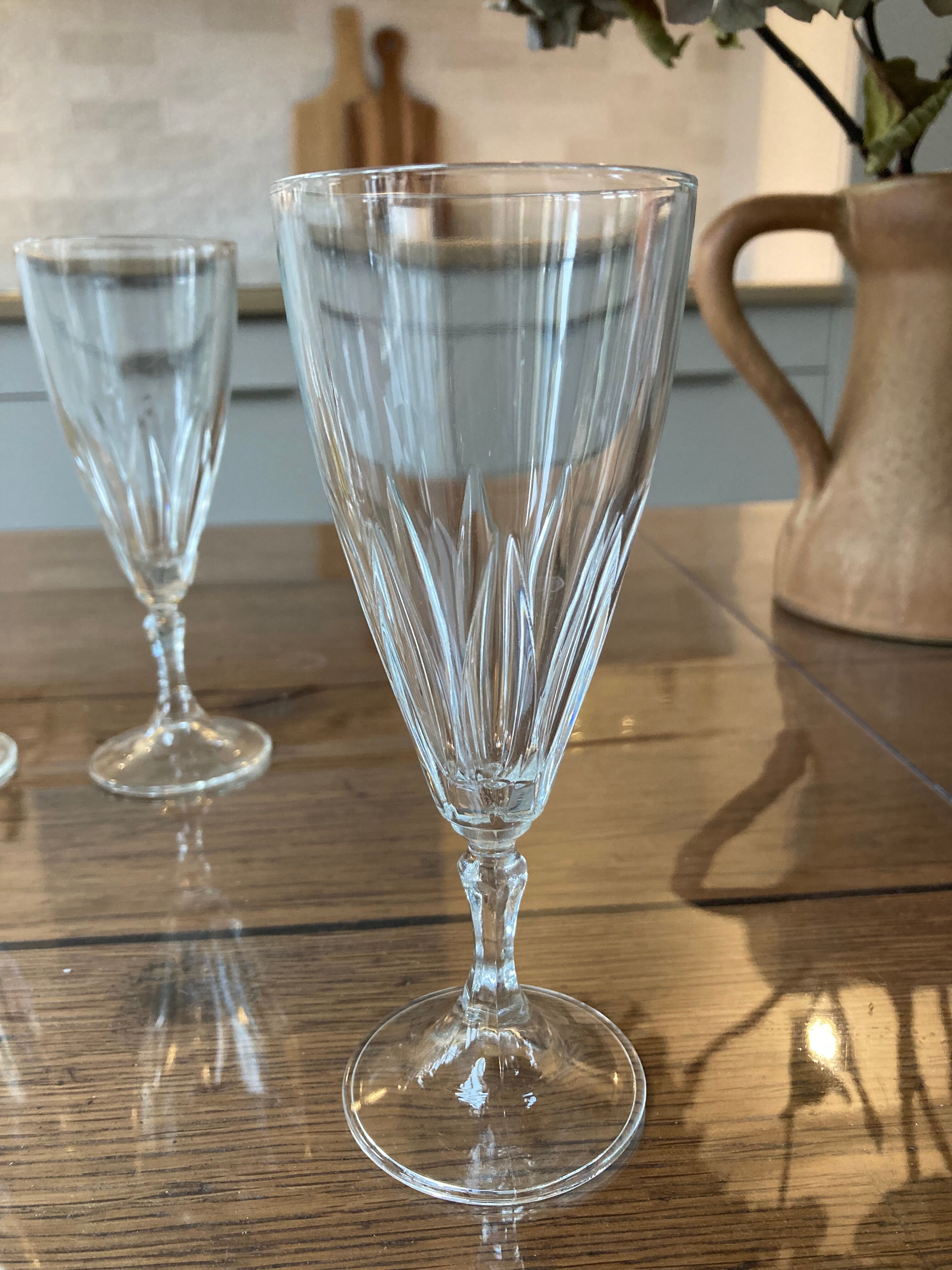 Series of 6 chiseled flutes POP UP CHRISTMAS 2022