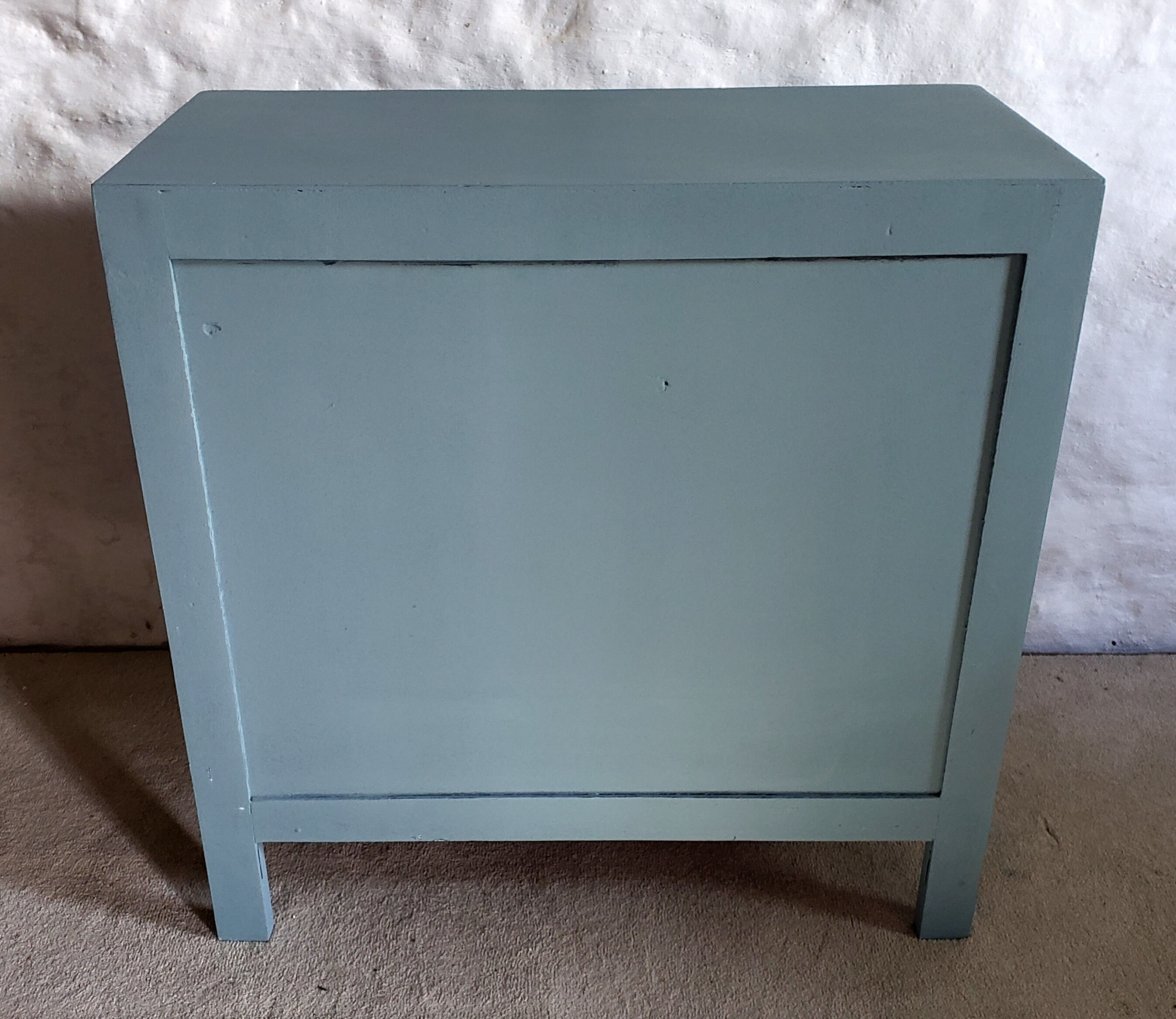 Commode bleue