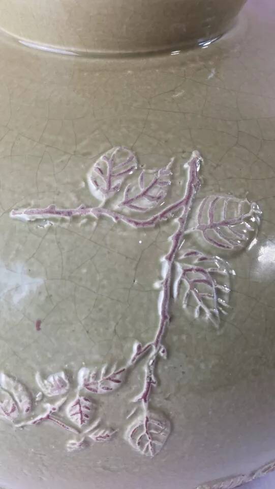 Old large vase / pot, ceramic, Jean Massier, from Vallauris