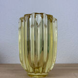 Vase art déco Pierre d’Avesn jaune